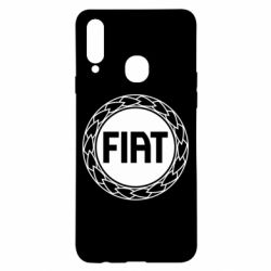 Чехол для Samsung A20s Fiat logo - PrintSalon