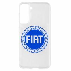 Чехол для Samsung S21 Fiat logo - PrintSalon