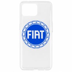 Чехол для Oppo Reno 4 Lite Fiat logo - PrintSalon
