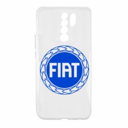 Чехол для Xiaomi Redmi 9 Fiat logo - PrintSalon