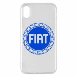 Чехол для iPhone X/Xs Fiat logo - PrintSalon