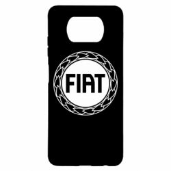 Чехол для Xiaomi Poco X3 Fiat logo - PrintSalon