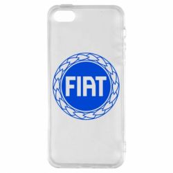 Чехол для iPhone5/5S/SE Fiat logo - PrintSalon