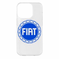 Чехол для iPhone 14 Pro Fiat logo - PrintSalon
