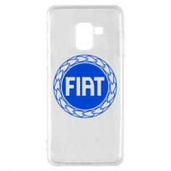 Чохол для Samsung A8 2018 Fiat logo-PrintSalon Чохол для Samsung A8 2018 Fiat logo