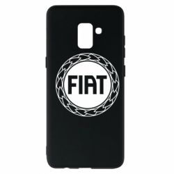 Чехол для Samsung A8+ 2018 Fiat logo - PrintSalon