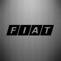 Наклейка Fiat - PrintSalon