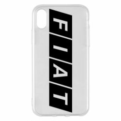Чехол для iPhone X/Xs Fiat - PrintSalon