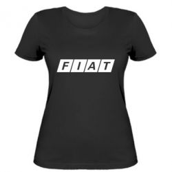 Женская футболка Fiat - PrintSalon