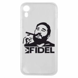 Чехол для iPhone XR Fidel Castro