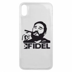 Чехол для iPhone Xs Max Fidel Castro