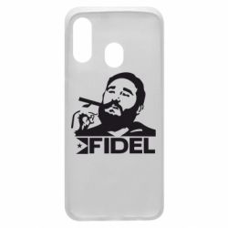 Чехол для Samsung A40 Fidel Castro