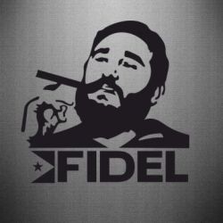 Наклейка Fidel Castro - PrintSalon
