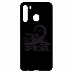 Чехол для Samsung A21 Fidel Castro-PrintSalon Чехол для Samsung A21 Fidel Castro
