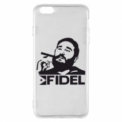 Чехол для iPhone 6 Plus/6S Plus Fidel Castro - PrintSalon