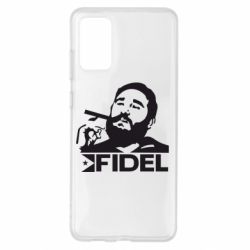 Чехол для Samsung S20+ Fidel Castro - PrintSalon