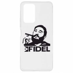 Чехол для Xiaomi Redmi Note 10 Pro Fidel Castro - PrintSalon