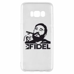 Чехол для Samsung S8 Fidel Castro - PrintSalon