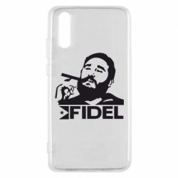 Чехол для Huawei P20 Fidel Castro - PrintSalon