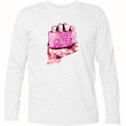Футболка з довгим рукавом Fight Club Art - PrintSalon