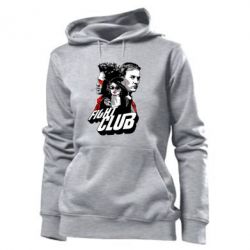 Женское худи Fight Club Fan Art - PrintSalon