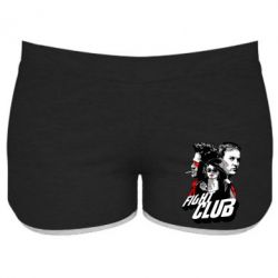 Женские шорты Fight Club Fan Art - PrintSalon