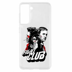 Чехол для Samsung S21 Fight Club Fan Art-PrintSalon Чехол для Samsung S21 Fight Club Fan Art