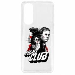 Чехол для Oppo Reno 4 Pro Fight Club Fan Art - PrintSalon