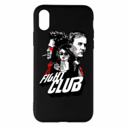 Чехол для iPhone X/Xs Fight Club Fan Art - PrintSalon