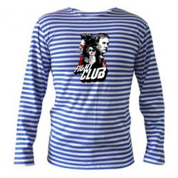 Тельняшка с длинным рукавом Fight Club Fan Art - PrintSalon