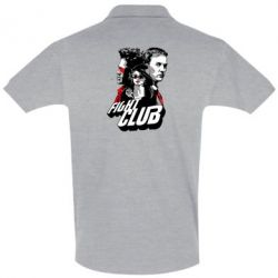 Мужское поло Fight Club Fan Art - PrintSalon