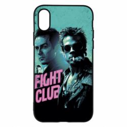 Чохол для iPhone X/Xs Fight club the actors - PrintSalon