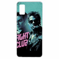 Чехол для Samsung A41 Fight club the actors-PrintSalon Чехол для Samsung A41 Fight club the actors