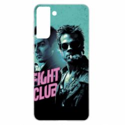 Чохол для Samsung S21+ Fight club the actors - PrintSalon