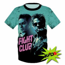 Дитяча 3D футболка Fight club the actors - PrintSalon