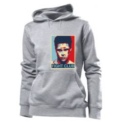 Женское худи Fight Club Tyler Durden - PrintSalon