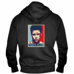 Мужское худи на молнии Fight Club Tyler Durden - PrintSalon