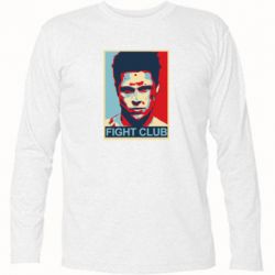 Футболка с длинным рукавом Fight Club Tyler Durden - PrintSalon