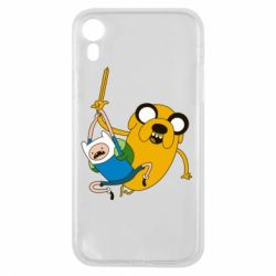 Чохол для iPhone XR Фін і Джейк "Атака"