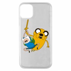 Чехол для iPhone 11 Pro Фин и Джейк "Атака" - PrintSalon