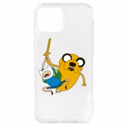 Чехол для iPhone 12 Pro Фин и Джейк "Атака" - PrintSalon