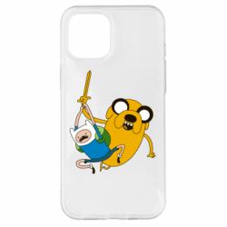 Чехол для iPhone 12 Pro Max Фин и Джейк "Атака" - PrintSalon