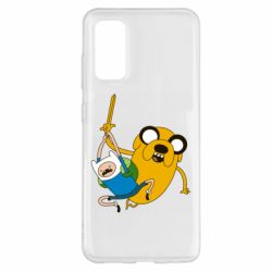 Чехол для Samsung S20 Фин и Джейк "Атака" - PrintSalon