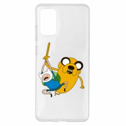 Чехол для Samsung S20+ Фин и Джейк "Атака" - PrintSalon