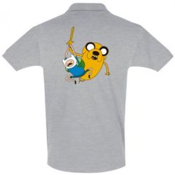 Мужское поло Фин и Джейк "Атака" - PrintSalon