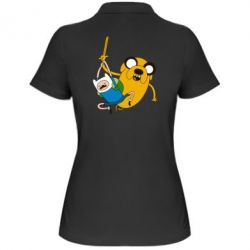 Женское поло Фин и Джейк "Атака" - PrintSalon