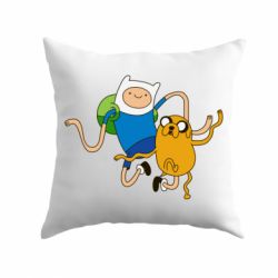 Подушка Фин и Джейк танцуют 2