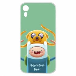 Чохол для iPhone XR Finn and Jake Art - PrintSalon