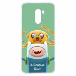 Чохол для Xiaomi Pocophone F1 Finn and Jake Art - PrintSalon