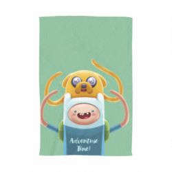 Рушник з принтом Finn and Jake Art - PrintSalon